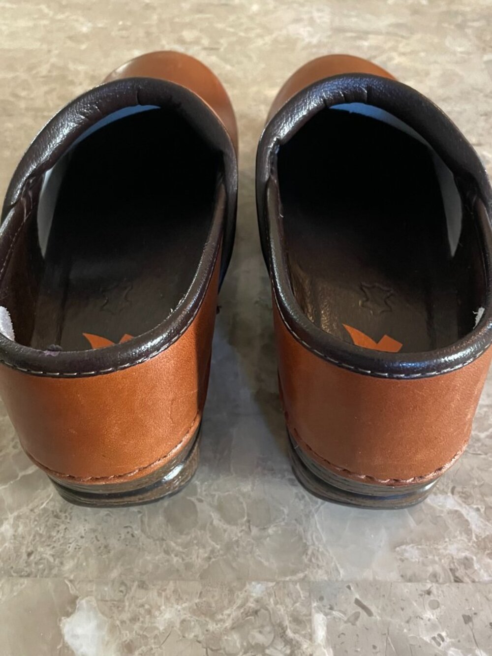 Dansko XP, womens clogs, size: 38, color: cognac - Picture 4 of 7
